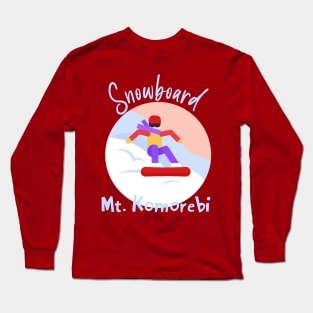 Snowboard Mt. Komorbi Long Sleeve T-Shirt